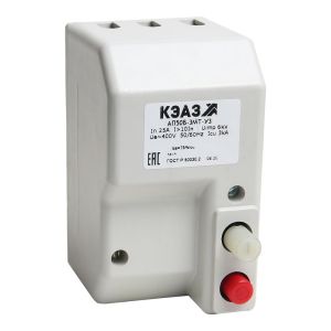 KEAZ Выключатель автоматический АП50Б-1М2ТД-6,3А-10Iн-400AC/220DC-НР110AC-У3-КЭАЗ