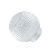 Рассеиватель шар-стекло (прозрачный) 62-020-А 85 «Ежик» TDM