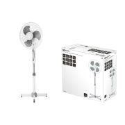 Вентилятор напольный ВП-01 «Тайфун» H1,25 м, D40 см, 40 Вт, 230 В, серый, TDM