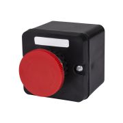 Пост кнопочный ПКЕ 222-1 У2, красный гриб с фиксацией, IP54 TDM