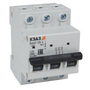 KEAZ Выключатель автоматический модульный ВА47-29-3C1-УХЛ3 (4,5кА)-КЭАЗ